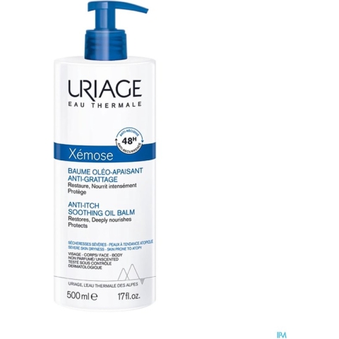 Uriage Xemose Kalmerende Verzachtende Oliebalsem - 500 ml