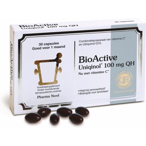 Pharma Nord BioActive Uniqinol 100 mg QH - 30 capsules