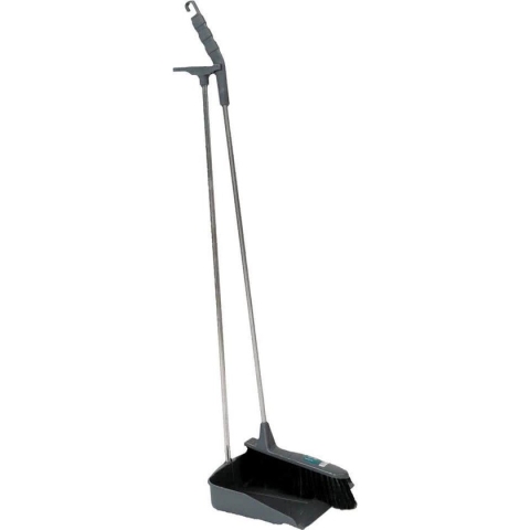 Linea Maria set veger en plastic blik op steel