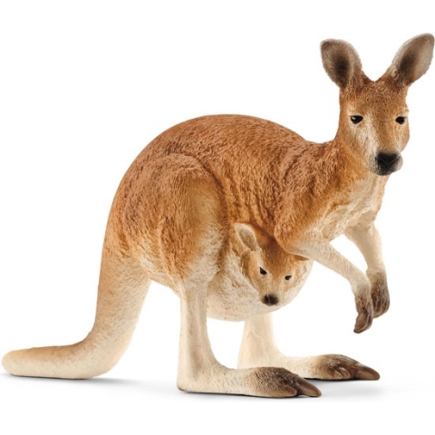 schleich WILD LIFE - Kangoeroe - Speelfiguur - Kinderspeelgoed voor Jongens en Meisjes - 3 tot 8 jaar - 14756
