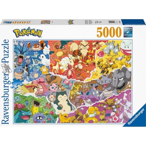 Ravensburger puzzel Pokémon - Legpuzzel - 5000 stukjes