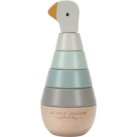 Little Dutch Houten Ring Stapelaar Little Goose FSC