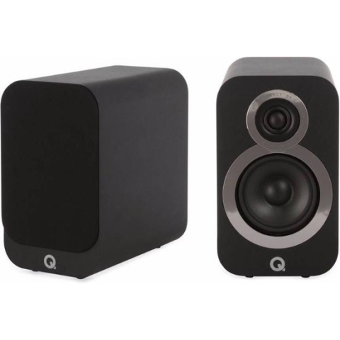 Q Acoustics 3010i - Compacte Boekenplank Luidsprekers - Zwart (per paar)