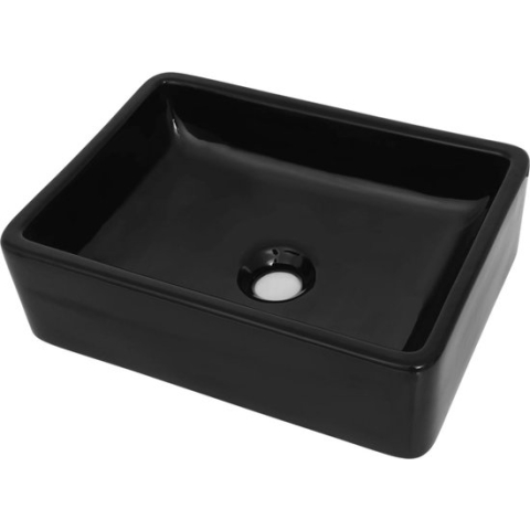 vidaXL-Wastafel-vierkant-41x30x12-cm-keramiek-zwart