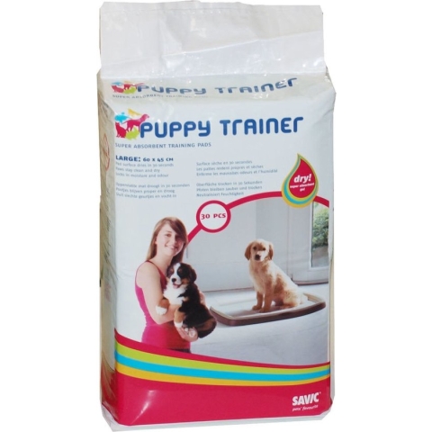 Savic Savic Puppy Trainer Navulpads Large 1 St À 30 St - Hondentoilet - 58 cm x 44 cm