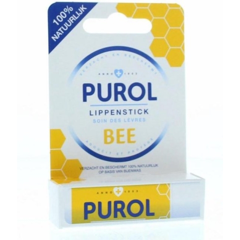 Purol Bee Lippenstick 100% Natuurlijk- 4.8g