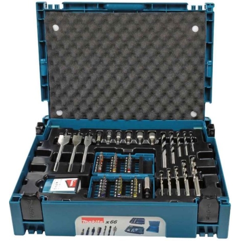 Makita boorset - 66-delig - B-43044 Makpac