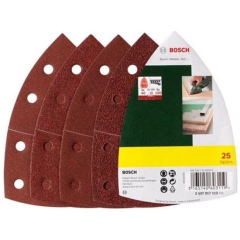 Bosch Schuurpapier - multischuurmachine  - 25-delige set