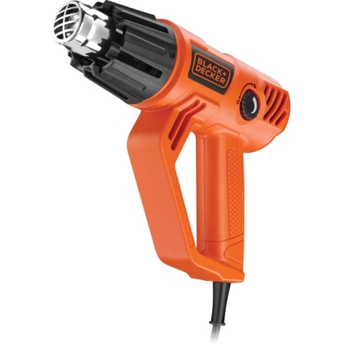 BLACK+DECKER KX2001K-QS Heteluchtpistool - 2000W - incl. koffer, 3 mondstukken en schraper