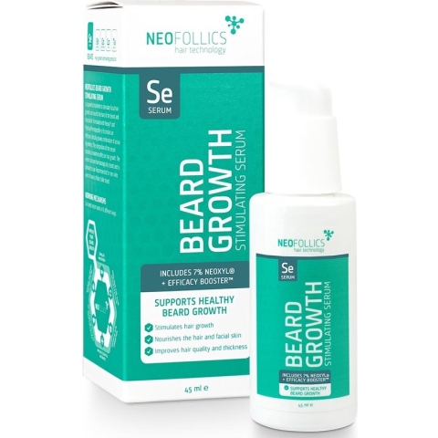 Neofollics Beard Growth Stimulating Serum 45 ml - baardgroei serum