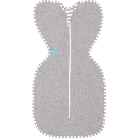 Love to Dream™ Babyslaapzak Swaddle Up™ - Inbakeren - Baby 3-6 maanden - 6-8.5 kg - All season - Grijs