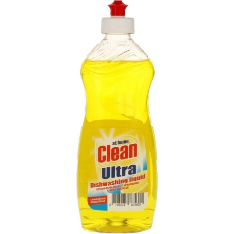 At Home Clean Ultra Afwasmiddel Lemon 500 ml