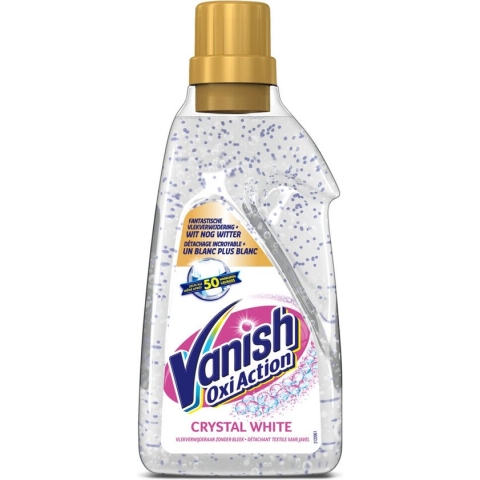 Vanish Oxi Action Crystal White Gel - Voor witte was - 750 ml