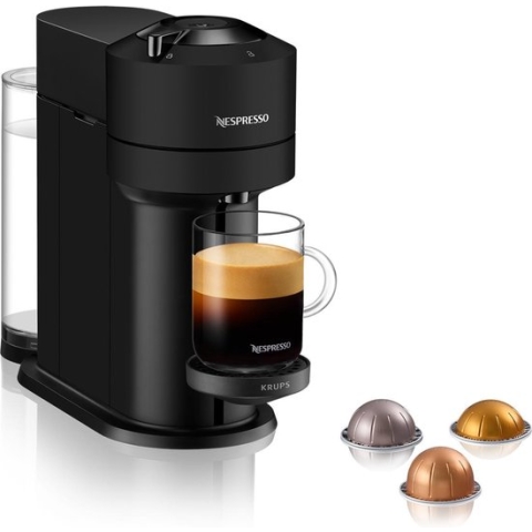 Krups Vertuo Next XN910N - koffiecupmachine - mat zwart