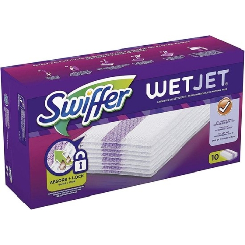 Swiffer WetJet - Reinigingsdoekjes - 10 Stuks