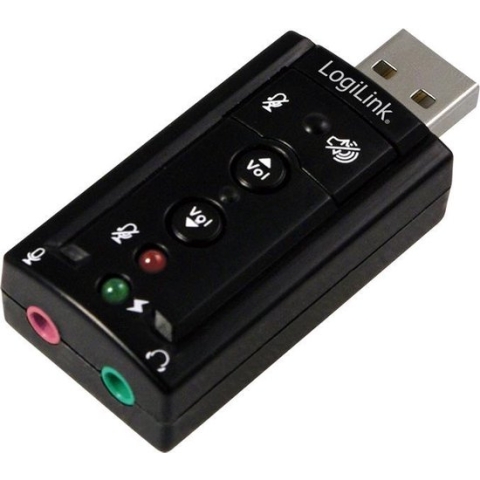 LOGILINK - geluidskaart - UA0078 - 7.1 - USB2.0