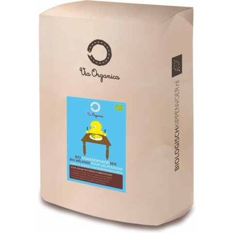 Via Organica Bio Kuikenopgroeimix 12,5 kg - NL-BIO-01