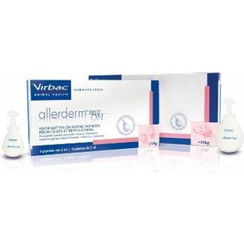Virbac Allerderm Spot-On 6 x 2 ml
