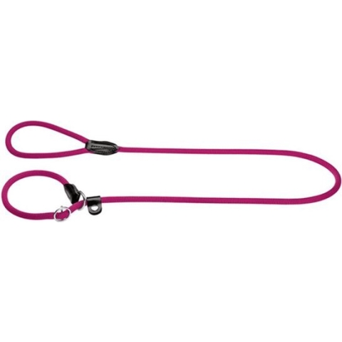 Hunter - Hondenriem - Retrieverlijn - Met Stop - 8mm 170cm - Framboos