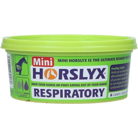 Horslyx Mini Respiratory - 650 gram - Liksteen - Ter ondersteuning van de luchtwegen en de ademhaling - Geschikt voor paarden