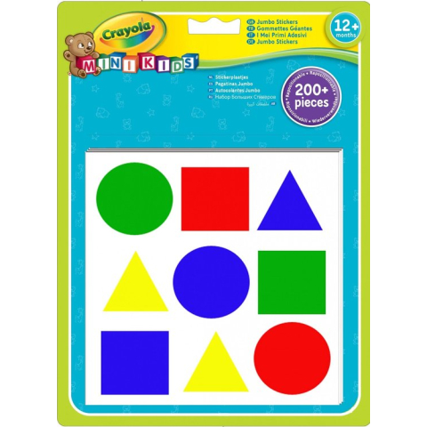 Crayola Mini Kids - Jumbo Stickers Vormen