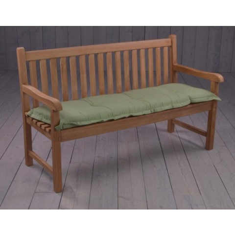 Madison - Bankkussen Panama Sage - 120x48 - Groen