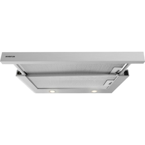 Inventum AKV6004RVS - Vlakscherm afzuigkap - 60 cm - 335 m³/h - 3 standen - RVS