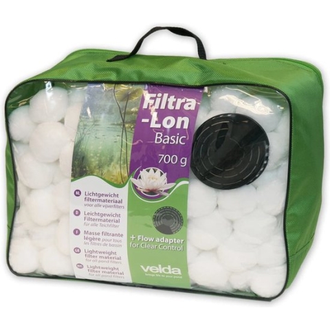 Velda Vijverfiltermateriaal Filtra-Lon Basic 700 g wit