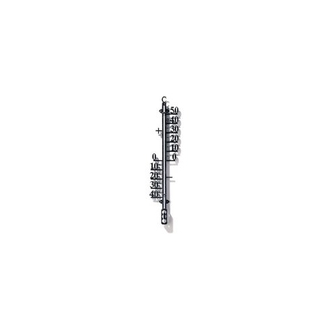 Nature Profielthermometer - Thermometer - 1x6x25 cm Zwart