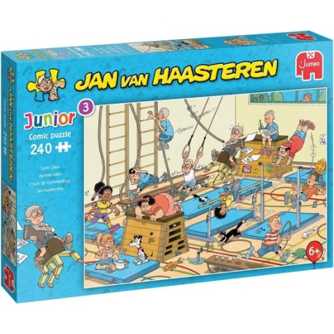 Jan van Haasteren Junior Apenkooien kinderpuzzel - 240 stukjes - Puzzel