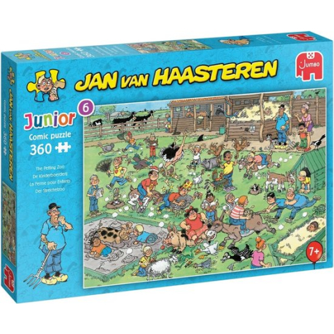 Jan van Haasteren Junior De Kinderboerderij puzzel - 360 stukjes - Kinderpuzzel