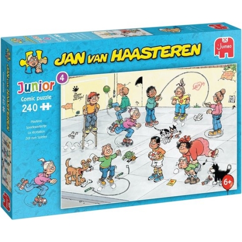 Jan van Haasteren Junior Speelkwartiertje puzzel - 240 stukjes - Kinderpuzzel