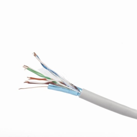 UTP Category 6 Rigid Network Cable GEMBIRD CAT5e FTP 100m Grey 100 m