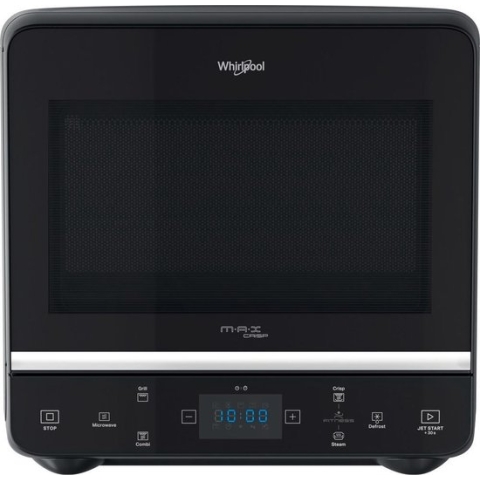 Whirlpool vrijstaande magnetron: kleur zwart - MAX 49 MB