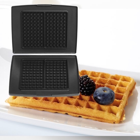 Fritel Set bakplaten - 6x10 traditionele wafels - EXCLUSIEF TOESTEL