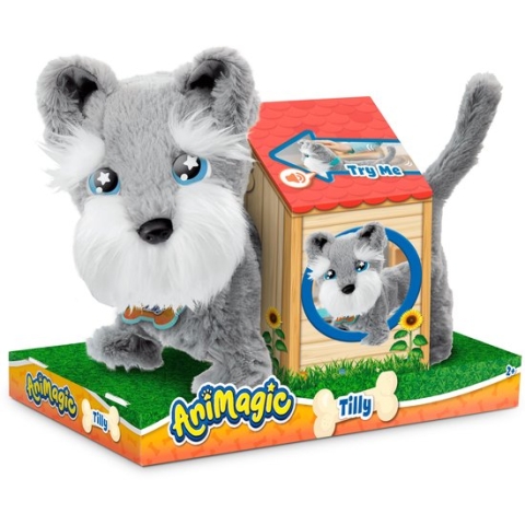 Animagic - Tilly Terrier - Knuffelhond - Interactieve Knuffel