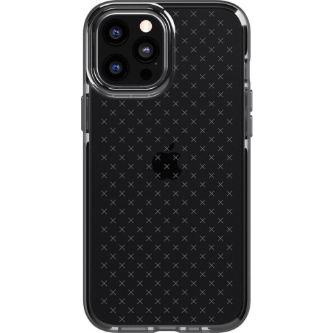 Tech21 Evo Check hoesje - Smokey Black - Geschikt voor iPhone 12 Pro Max