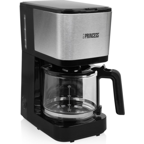 Princess 246031 Compact 12 - Filter-koffiezetapparaat - Zwart - 1.25 liter