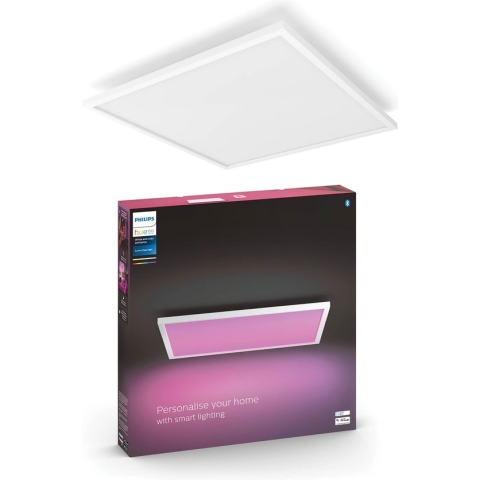 Philips Hue Surimu paneellamp - wit en gekleurd licht - vierkant 60 x 60 cm - Bluetooth