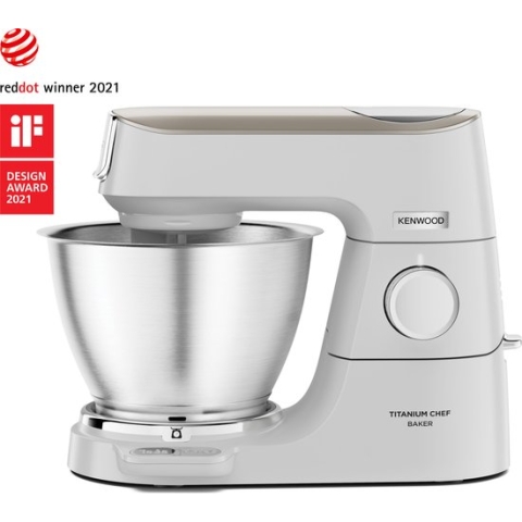 Kenwood KVC65.001WH Chef Titanium Baker - Keukenmachine - Wit