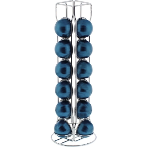 Scanpart capsulehouder - RVS - Geschikt voor 24 Nespresso Vertuo capsules - Cuphouder - Koffiecups houder