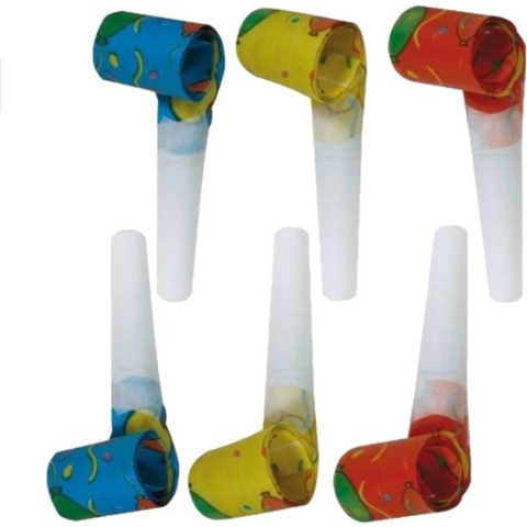 Folat - Roltongen/toeters - 6 stuks