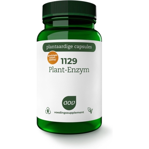 AOV 1129 Plant-enzym - 60 vegacaps - Enzymen - Voedingssupplement
