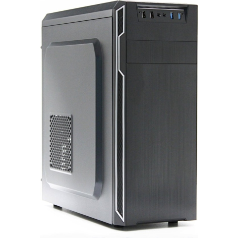 LC-Power 7038B Midi-Toren Zwart
