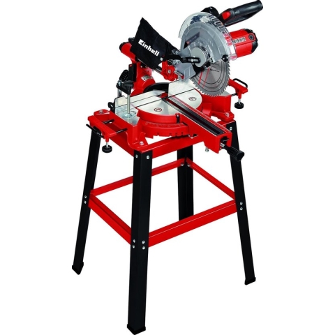 Einhell Elektrische Radiaal Afkort-/Verstekzaag TC-SM 2531/2 U - 1900 W - Ø254 mm - Met laser - Incl. onderstel - Incl. 48 tands zaagblad