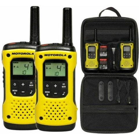 Motorola TLKR-T92 H2O - Twin Pack - Geel/Zwart