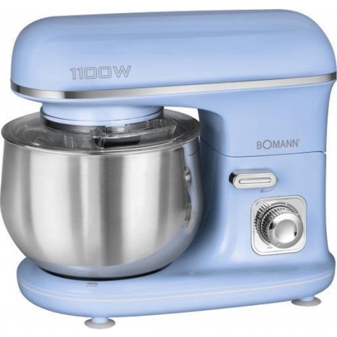 Bomann KM 6030 - Kneedmachine - Keukenmachine - 1100 watt - 5 liter - Blauw