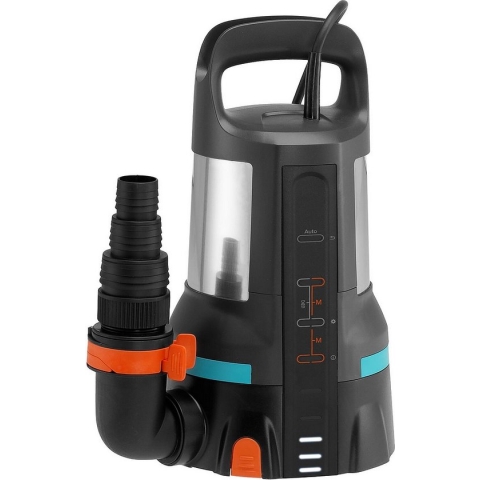 Gardena Dompelpomp Aquasensor 17000 Rvs Zwart/blauw/oranje