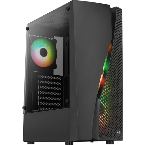 Aerocool WAVEBKV3 computerbehuizing Midi Tower Zwart