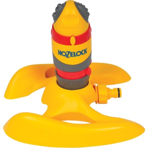 Hozelock Turbine Cirkelsproeier PRO 2 in 1 op slede, 314 m²